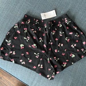 Kids Light weight black shorts